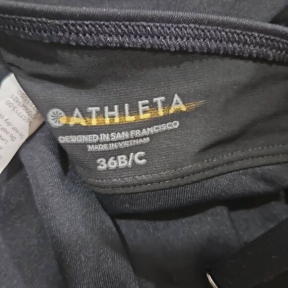 Athleta Seascape Bra Cup Tankini Size 36 B/C Swim Beach Summer Cruise Vacation - Picture 3 of 7